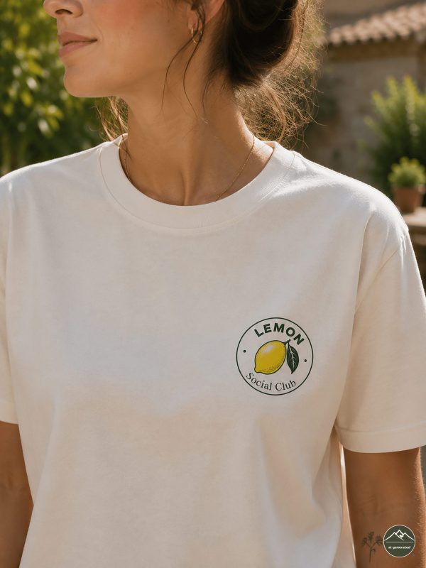 Damen-T-Shirt-Zitrone11 "Lemon Club"