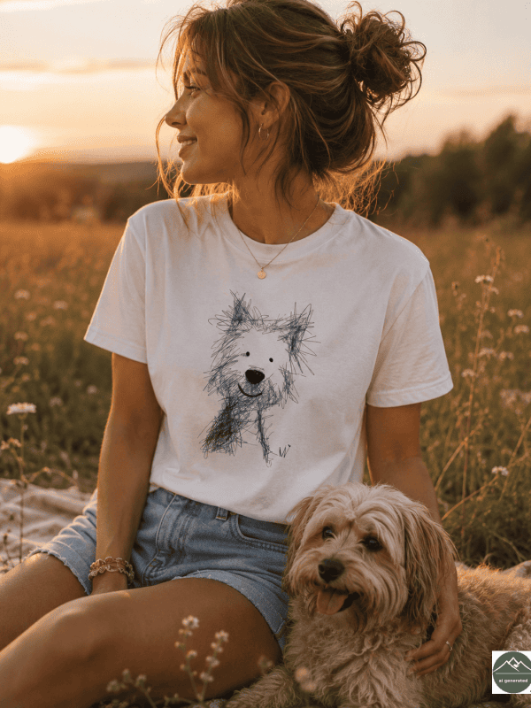 „Happy Dog Sketch“