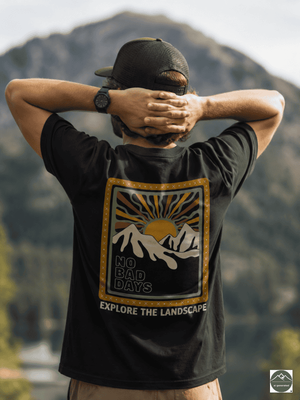 Herren T-Shirt „No Bad Days“ „No Bad Days“