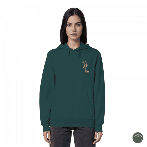 front-organic-hoodie-glazed-green-502-29ea-1000x.png "Fuchs im Wald"