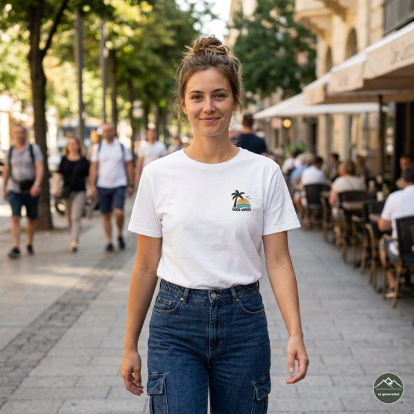 Damen TShirt Good Waves „Good Waves, Brighter Days“