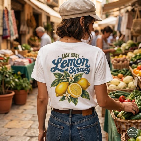 Damen TShirt Lemon Squeezy „Lemon Squeezy“