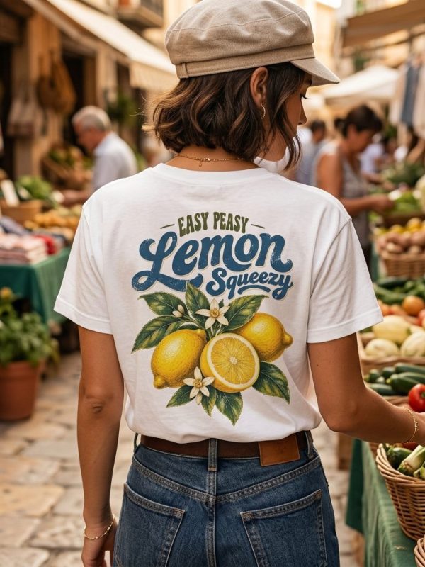 Damen TShirt Lemon Squeezy „Lemon Squeezy“