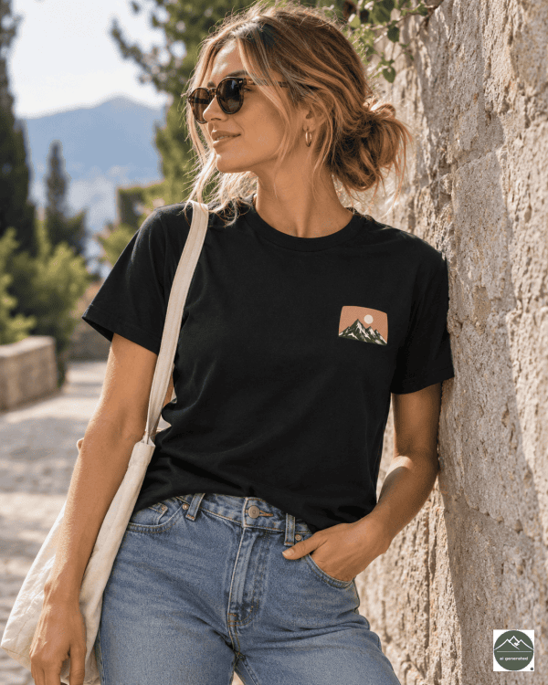 Wild roots Damen - Heavy Cotton T-Shirt